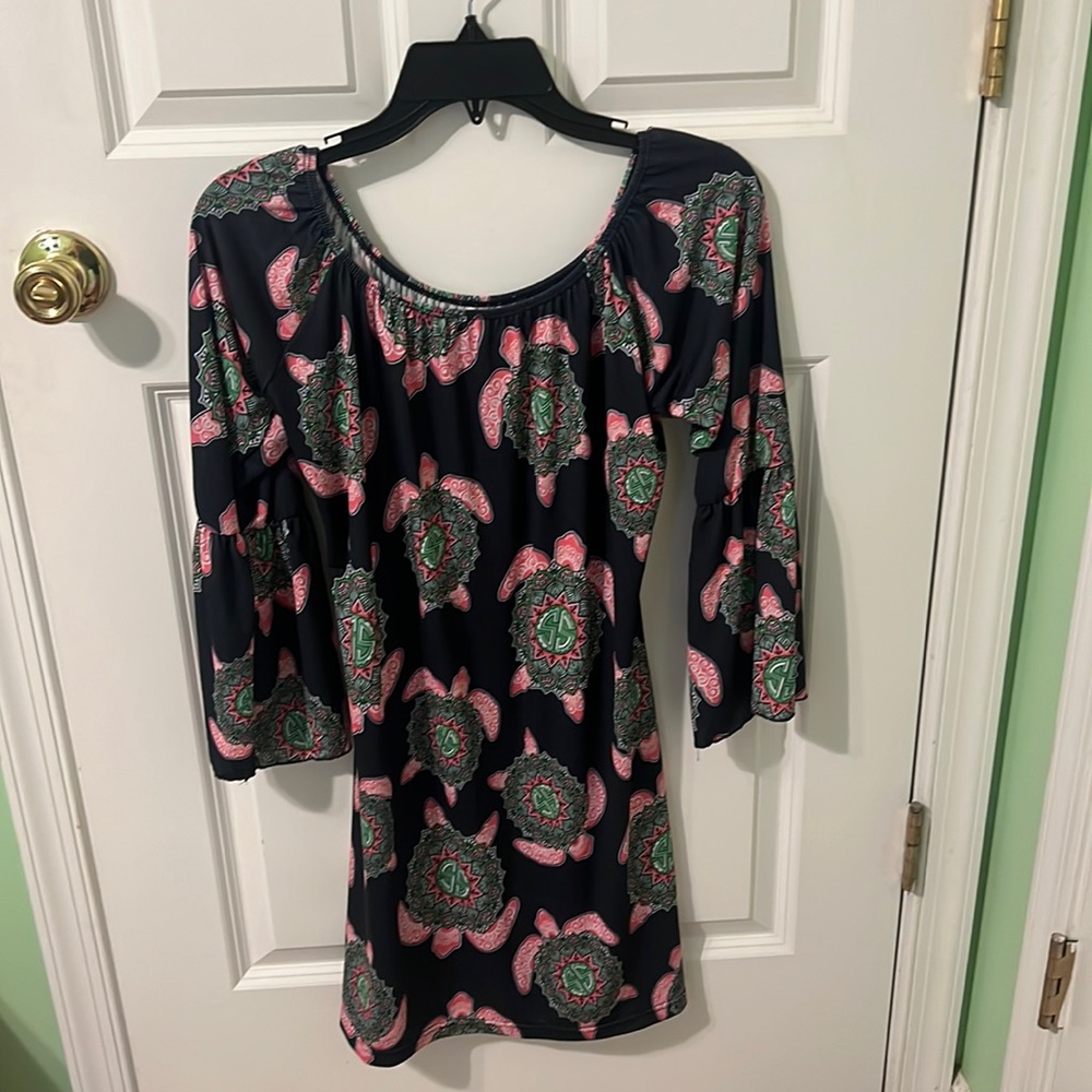Long sleeve simply southern dress size small